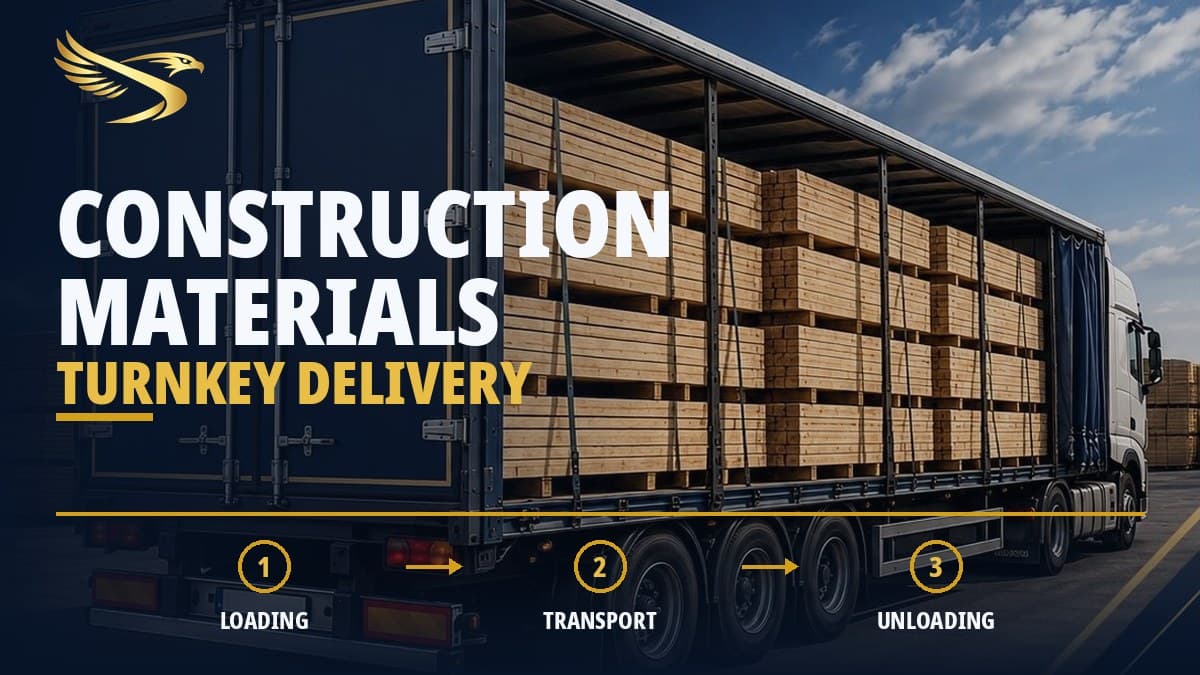 International transport of construction materials — SWIFTTRANS