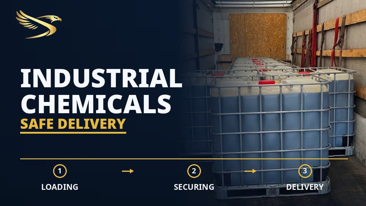 Industrial chemicals transport — safe delivery — SWIFTTRANS